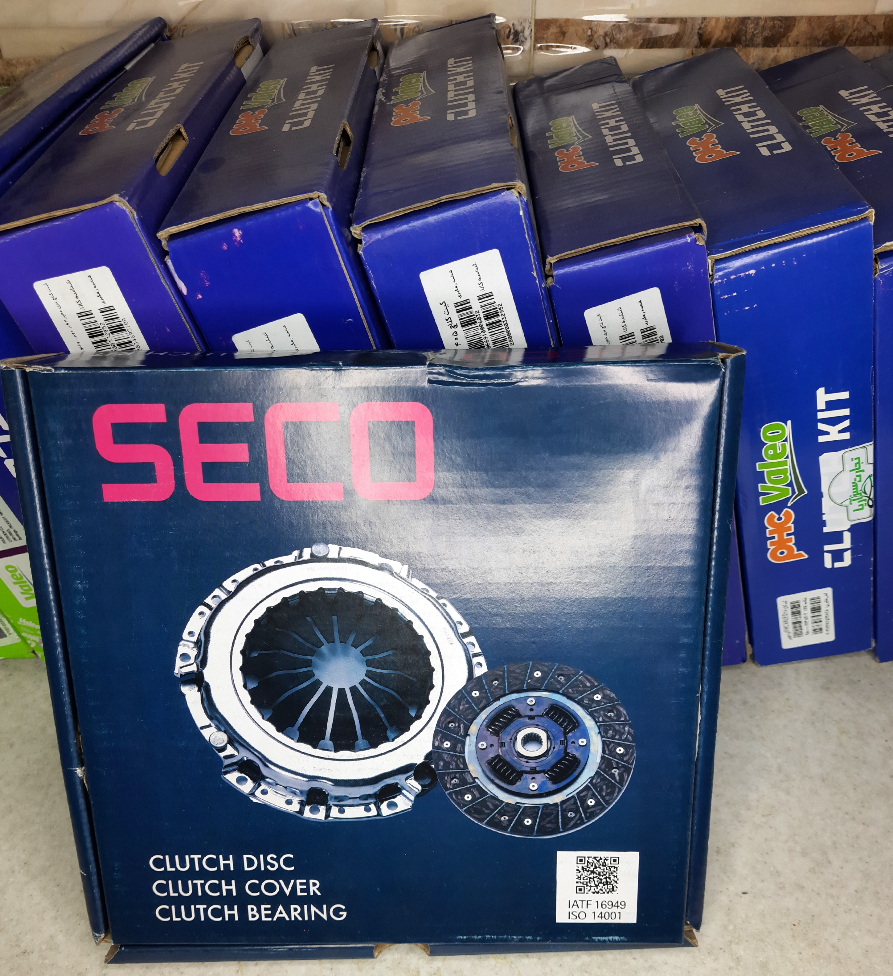 کیت کلاچ تیبا از برند سکو seco با ضمانت اصلی ، همراه گارانتی