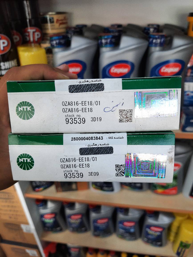سنسور اکسیژن زیمنس مناسب برای پژو 206 وپژو 405 و پژو پارس و سمند ، کدفنی OZA816_EE18 NTK ژاپن 93539