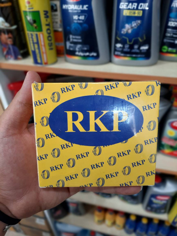 رینگ پیستون پژو 405 سایز استاندارد با موتور XU7 از برند پارس (RKP )شماره فنی 110100220